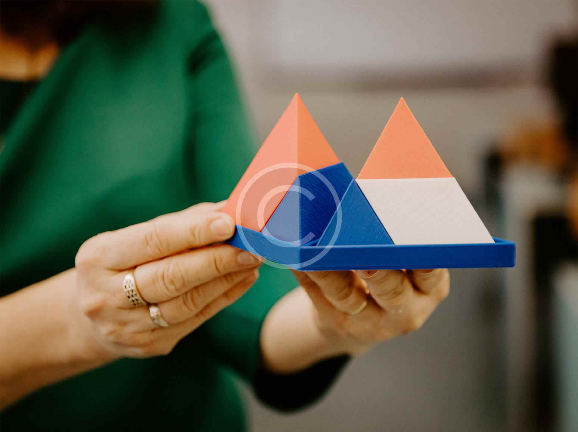 Pyramid puzzle 1 Pyramid puzzle