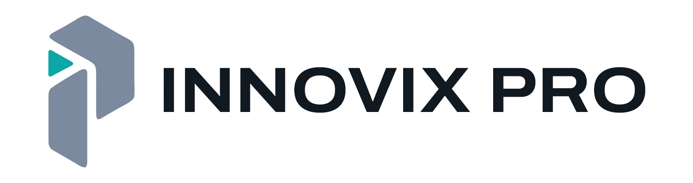 Innovix Pro SLA #D Prints in Ahmedabad Logo in Black